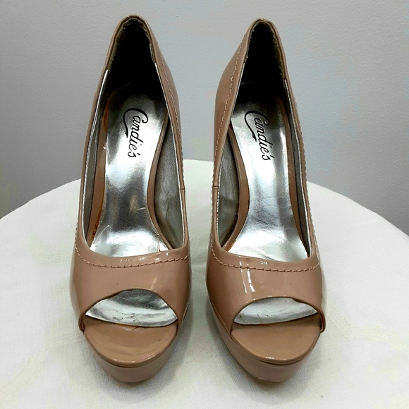 Candie's Shoes - Candies Sz 8.5 M Plantform Stiletto/Open Toe Shoe